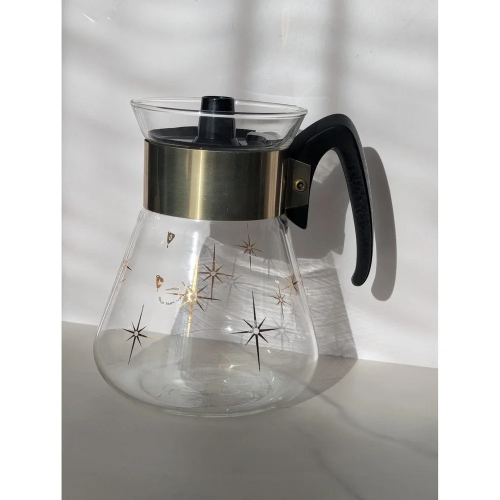 Vintage Atomic Starburst Coffee Carafe